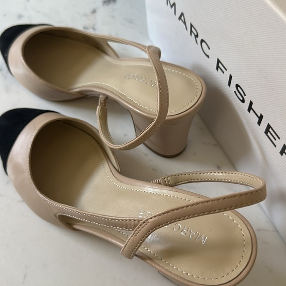 Marc Fisher Laynie slingback pumps size 7 - Picture 2 of 5